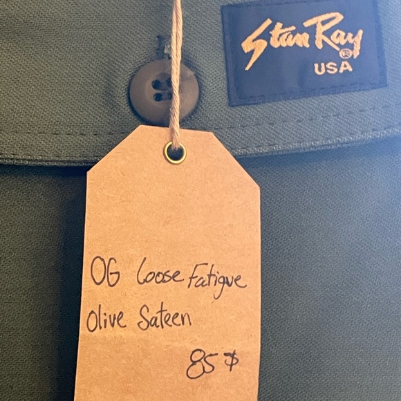 Green high waisted pants - Picture 3 of 3